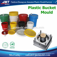 3% discount Custom-made 10 litre plastic paint bucket mould huangyan plastic injection mould manufacturer